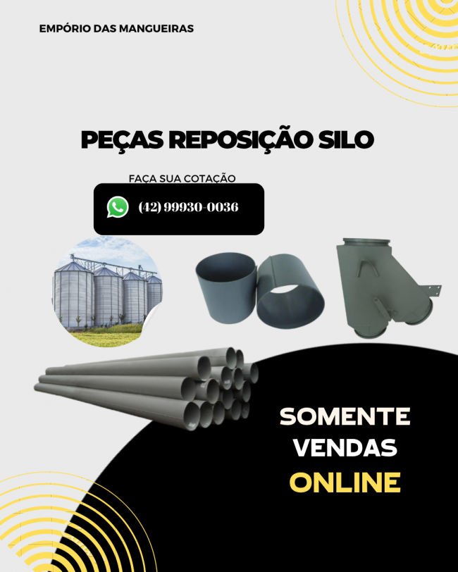 PEÇAS REPOSIÇÃO SILO
